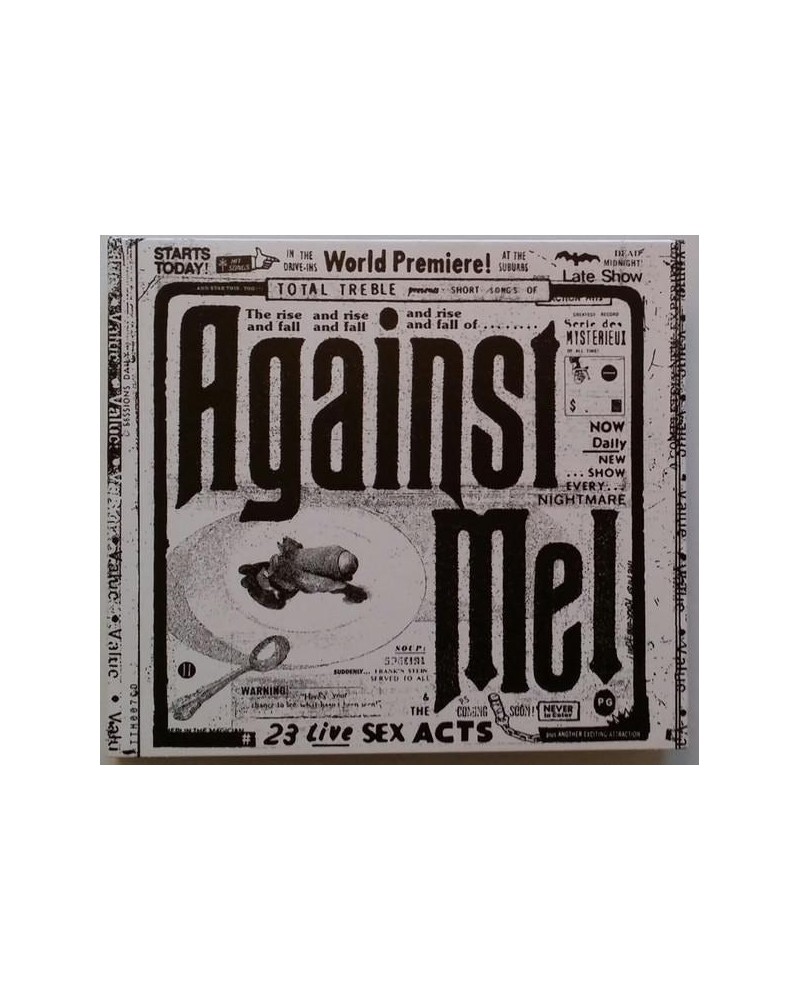 Against Me! 23 LIVE SEX ACTS CD $5.20 CD