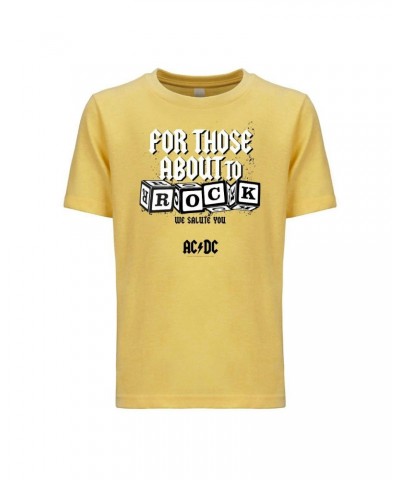 AC/DC Rock Blocks Youth Tee $7.36 Kids