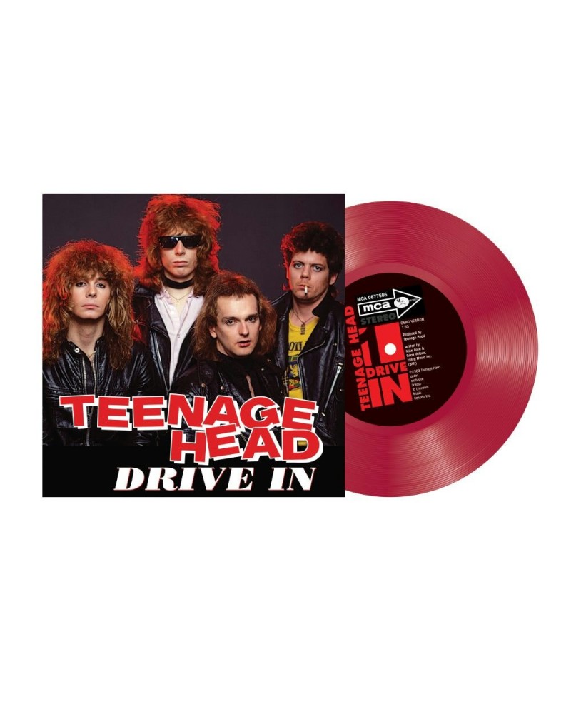 Teenage Head Drive In 7inch Red $8.36 Vinyl