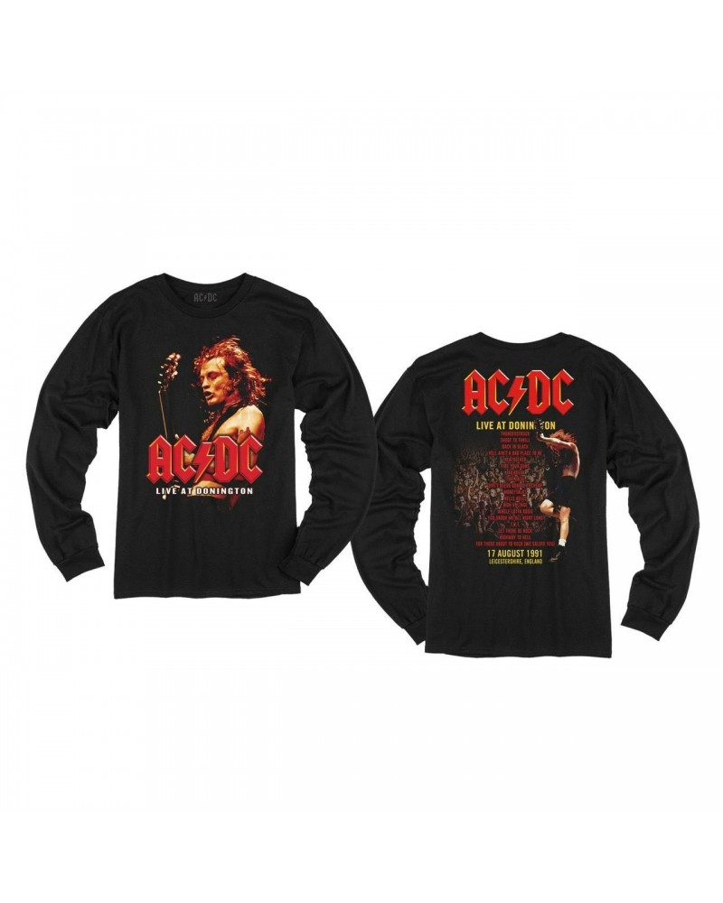 AC/DC Live at Donington Longsleeve T-Shirt $9.25 Shirts