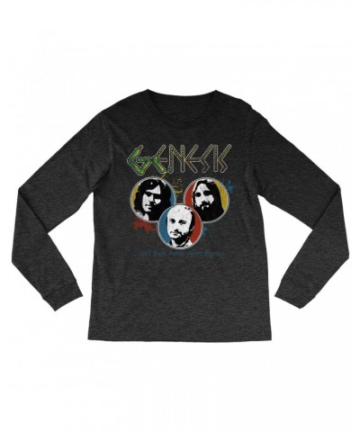 Genesis Long Sleeve Shirt | And Then There Were Three Design Distressed Shirt $13.18 Shirts