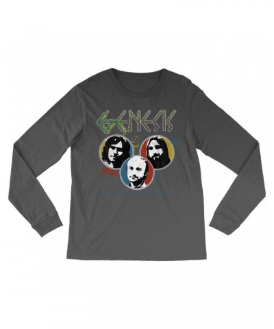 Genesis Long Sleeve Shirt | And Then There Were Three Design Distressed Shirt $13.18 Shirts