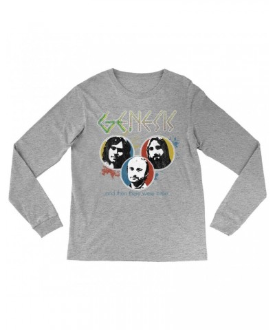 Genesis Long Sleeve Shirt | And Then There Were Three Design Distressed Shirt $13.18 Shirts