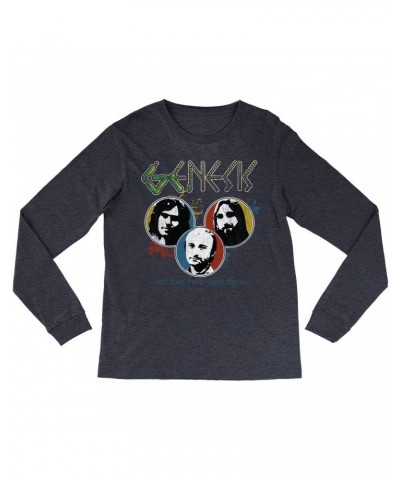 Genesis Long Sleeve Shirt | And Then There Were Three Design Distressed Shirt $13.18 Shirts