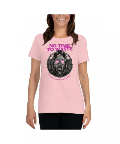 No Time To Waste N.T.T.W Toxic Pink Women's Short Sleeve T-Shirt $8.73 Shirts