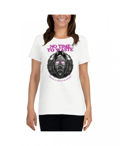 No Time To Waste N.T.T.W Toxic Pink Women's Short Sleeve T-Shirt $8.73 Shirts