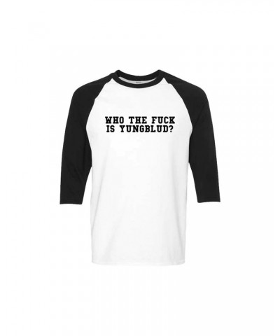 YUNGBLUD WHO THE FUCK IS YUNGBLUD BASEBALL TEE $14.70 Shirts