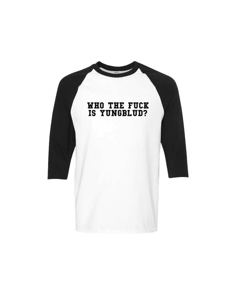 YUNGBLUD WHO THE FUCK IS YUNGBLUD BASEBALL TEE $14.70 Shirts