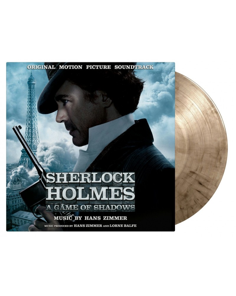 Hans Zimmer Sherlock Holmes A Game Of Shadows (Soundtrack) Smoke Vinyl Record $10.74 Vinyl