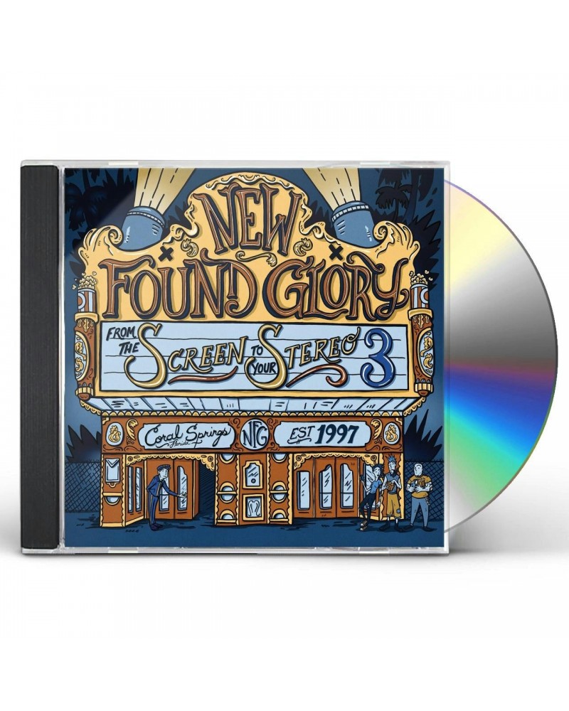 New Found Glory FROM THE SCREEN TO YOUR STEREO 3 CD $5.98 CD