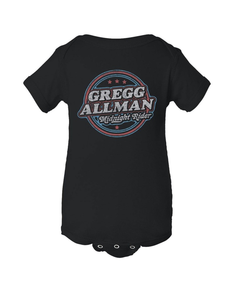 Gregg Allman Infant Midnight Rider Badge Onesie $7.75 Kids