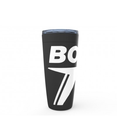 David Bowie Viking Tumbler | White 75th Logo Tumbler $10.23 Drinkware