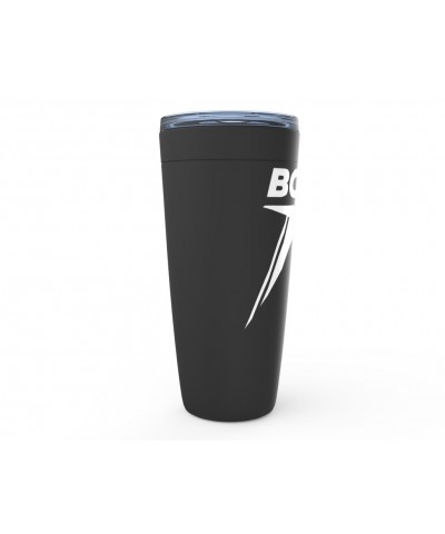 David Bowie Viking Tumbler | White 75th Logo Tumbler $10.23 Drinkware