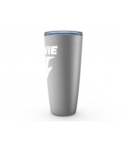 David Bowie Viking Tumbler | White 75th Logo Tumbler $10.23 Drinkware