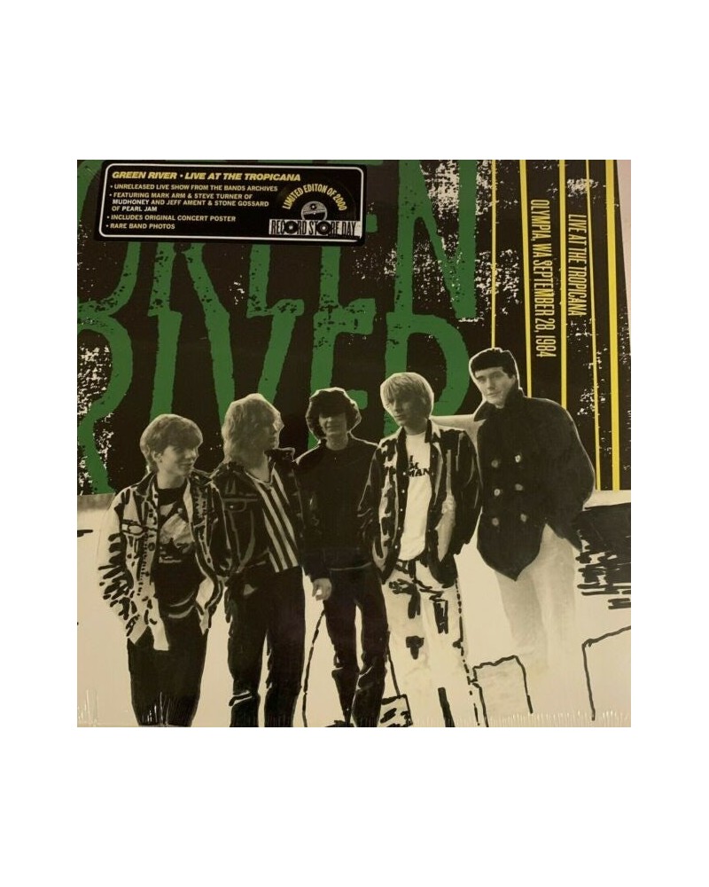 Green River Live At The Tropicana 1984 Vinyl Record $9.39 Vinyl