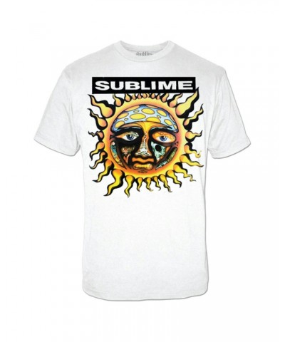 Sublime Sun Logo White Tee $9.48 Shirts