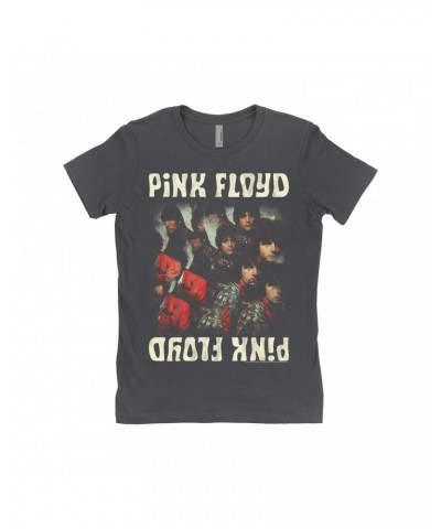 Pink Floyd Ladies' Boyfriend T-Shirt | The Piper Mirror Image Distressed Shirt $8.98 Shirts