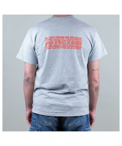 MAN ON MAN M.O.M.’s House T-Shirt (Gray) $7.92 Shirts