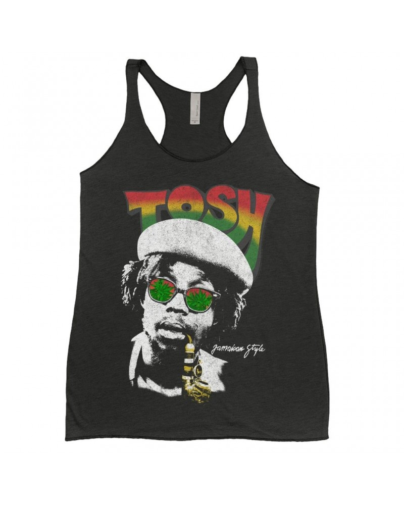 Peter Tosh Ladies' Tank Top | Jamaican Style Shirt $10.71 Shirts