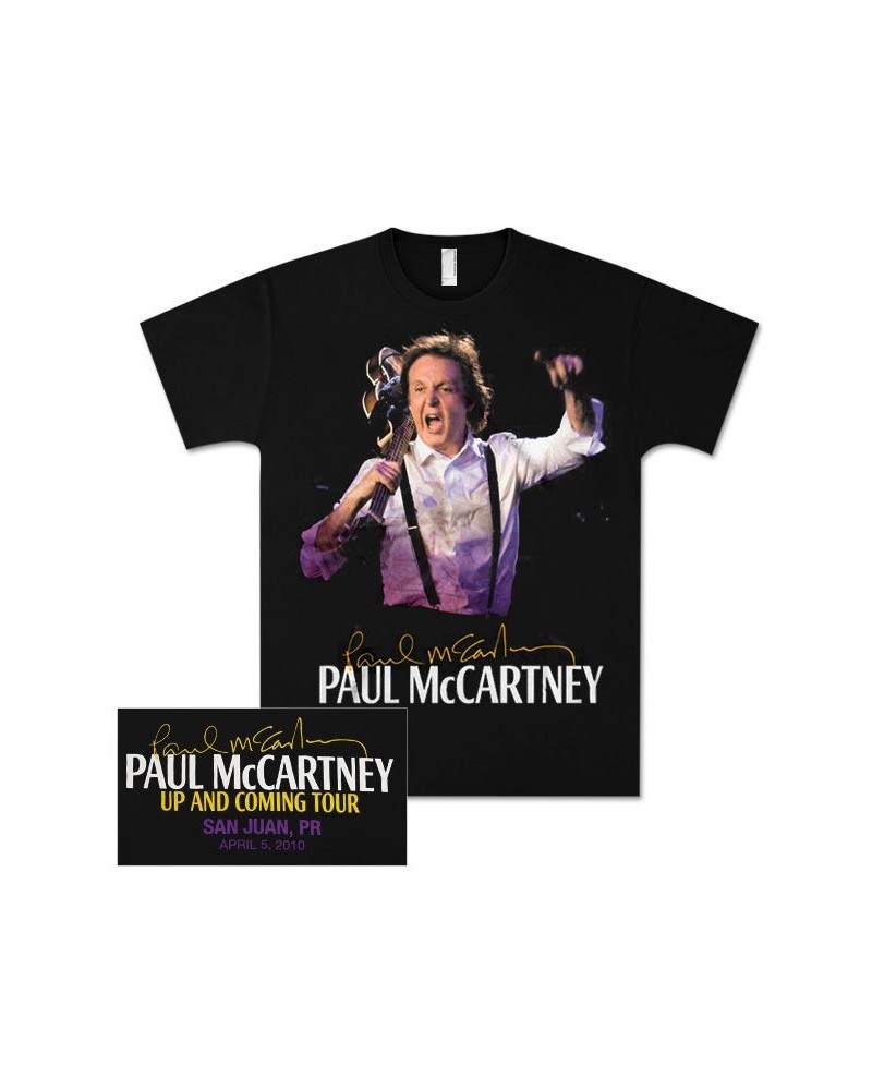 Paul McCartney Up and Coming Event T-Shirt - San Juan $10.50 Shirts