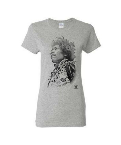 Jimi Hendrix Women's Statue-esque T-Shirt $9.60 Shirts