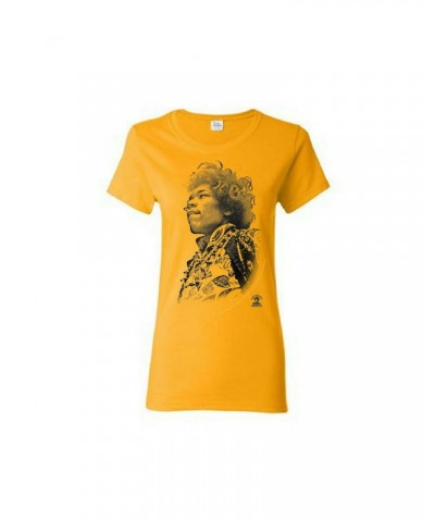 Jimi Hendrix Women's Statue-esque T-Shirt $9.60 Shirts