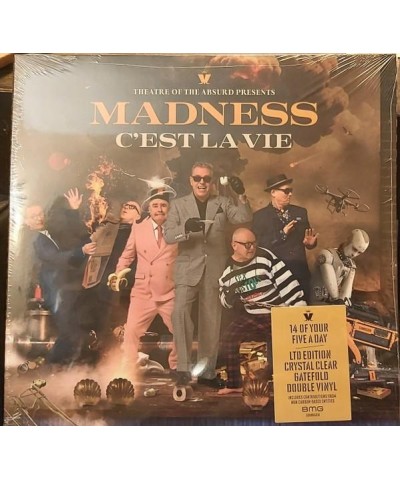 Madness THEATRE OF THE ABSURD PRESENTS C'EST LA VIE (X) (2LP/LIMITED EDITION/CRYSTAL CLEAR VINYL) Vinyl Record $16.94 Vinyl