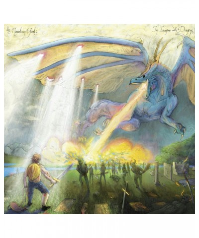 The Mountain Goats IN LEAGUE WITH DRAGONS (DRAGONSCALE SLIPCASE) Vinyl Record $16.00 Vinyl