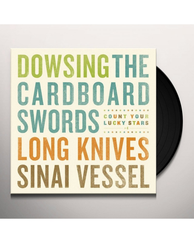 DOWSING / CARDBOARD SWORDS / LONG KNIVES / SINAI CYLS SPLIT SERIES 4 Vinyl Record $2.82 Vinyl