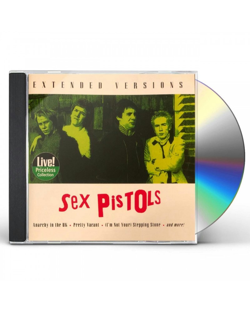 Sex Pistols EXTENDED VERSIONS (LIVE) CD $2.14 CD