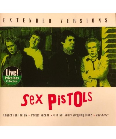 Sex Pistols EXTENDED VERSIONS (LIVE) CD $2.14 CD