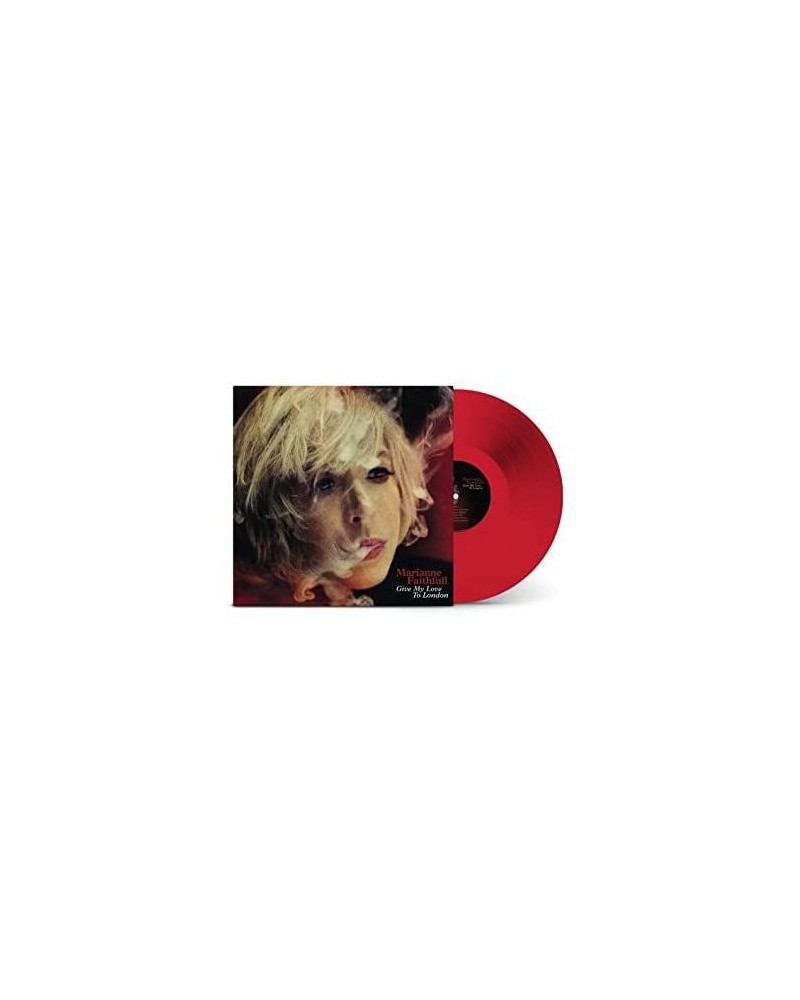 Marianne Faithfull Give My Love To London - Red Vinyl Record $10.00 Vinyl