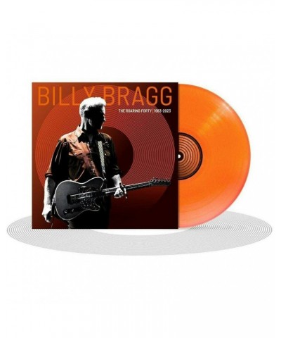 Billy Bragg Roarin Forty 1983-2023 (Orange Vinyl) (Import) Vinyl Record $11.84 Vinyl