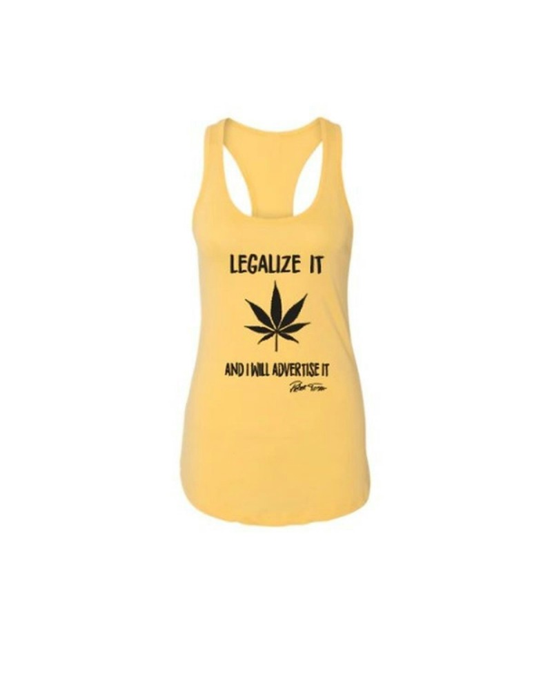 Peter Tosh 2022 IPTD Legalize It Yellow Tank $7.80 Shirts