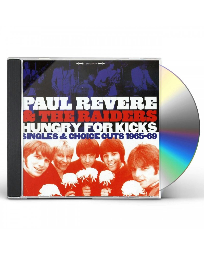 Paul Revere & The Raiders HUNGRY FOR KICKS: SINGLES & CHOICE CUTS 1965-69 CD $6.15 CD