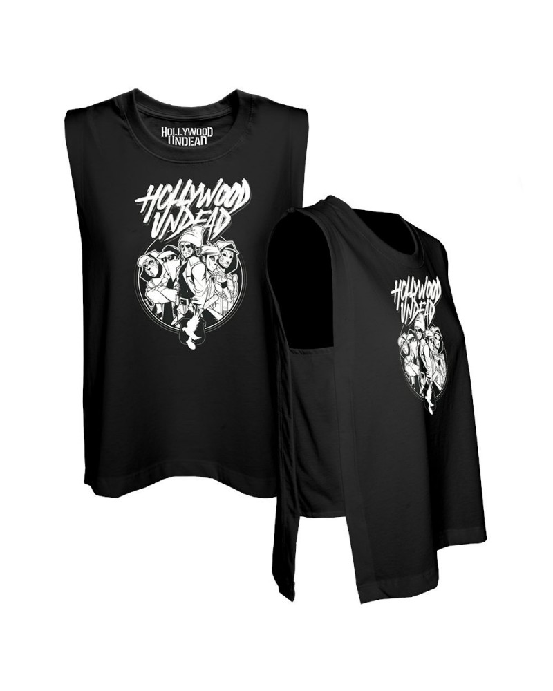 Hollywood Undead Comic Army Ladies Tank $14.00 Shirts