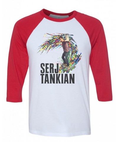 Serj Tankian Men's | Waverider | 3/4 Sleeve Baseball Tee $13.50 Shirts