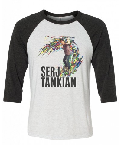 Serj Tankian Men's | Waverider | 3/4 Sleeve Baseball Tee $13.50 Shirts