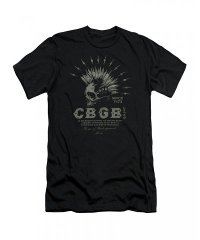 Cbgb Slim-Fit Shirt | ELECTRIC SKULL Slim-Fit Tee $9.60 Shirts