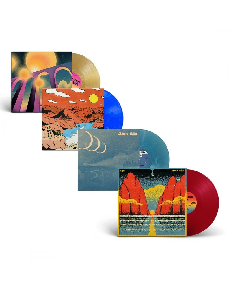 Altin Gün – ‘Ask’ + ‘Yol’ + ‘On’ + ‘Gece’ (Colored Vinyl Bundle) $29.40 Vinyl