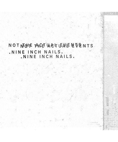 Nine Inch Nails NOT THE ACTUAL EVENTS CD $7.26 CD