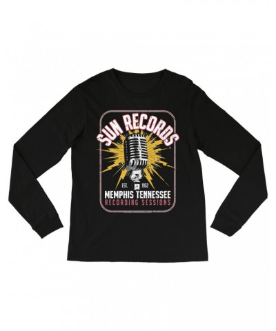 Sun Records Long Sleeve Shirt | Memphis Tennessee Recording Sessions Shirt $12.58 Shirts