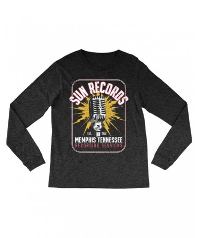 Sun Records Long Sleeve Shirt | Memphis Tennessee Recording Sessions Shirt $12.58 Shirts