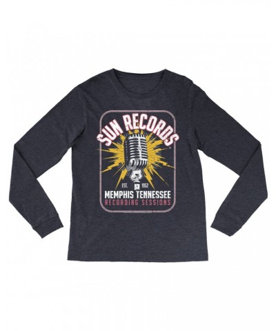 Sun Records Long Sleeve Shirt | Memphis Tennessee Recording Sessions Shirt $12.58 Shirts