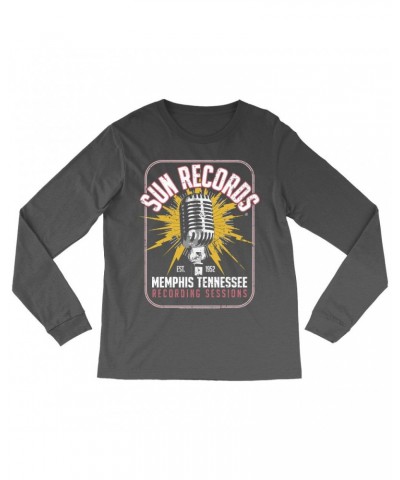 Sun Records Long Sleeve Shirt | Memphis Tennessee Recording Sessions Shirt $12.58 Shirts