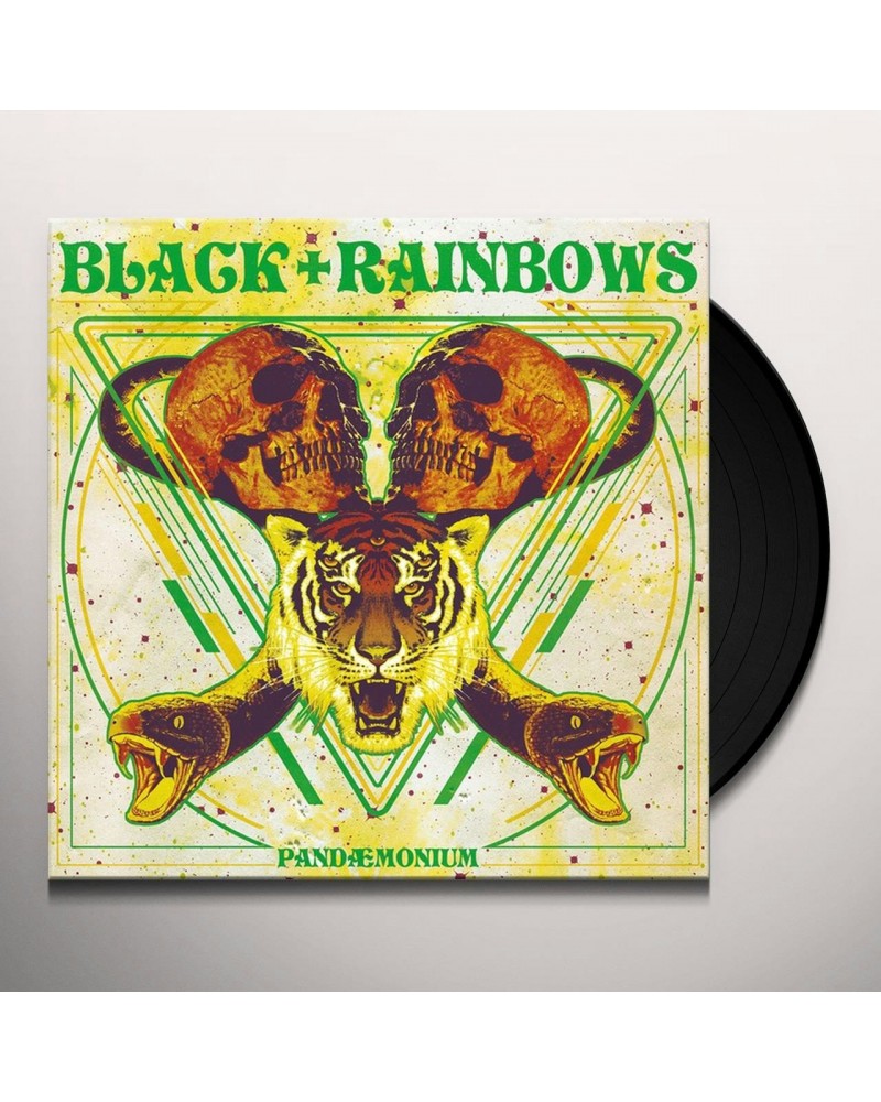 Black Rainbows Pandaemonium (Yellow Splatter) Vinyl Record $11.01 Vinyl