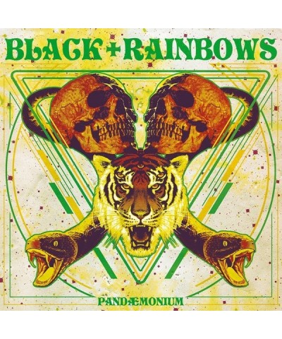 Black Rainbows Pandaemonium (Yellow Splatter) Vinyl Record $11.01 Vinyl