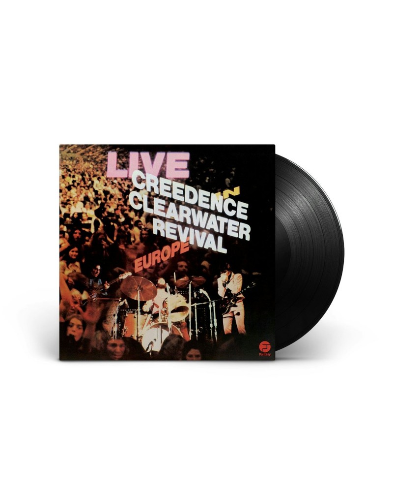 Creedence Clearwater Revival Live In Europe Double Vinyl LP $12.49 Vinyl