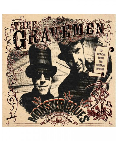 Thee Gravemen MONSTER BLUES Vinyl Record $4.75 Vinyl