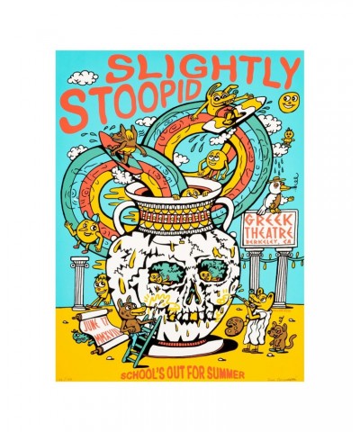 Slightly Stoopid Berkeley CA - 6.17.18 Poster $9.30 Decor